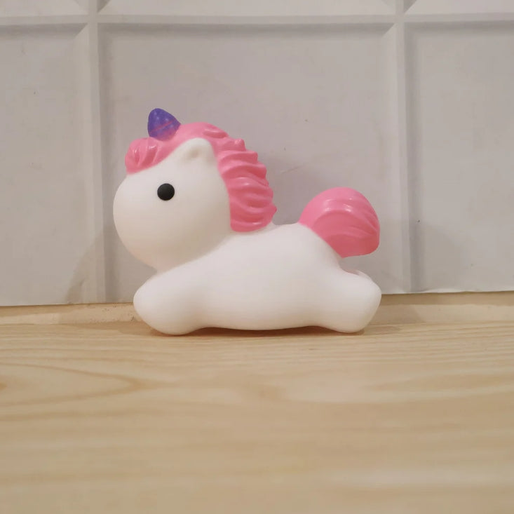 Unicorn LED Night Light, Cute Silicone Bedside Lamp for Kids (1 Pc)