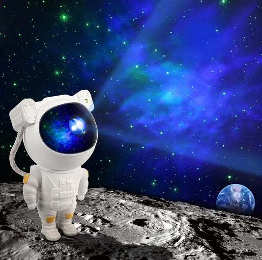 ASTRONAUT GALAXY PROJECTOR - STARRY NIGHT LAMP | PLAY & MOVE