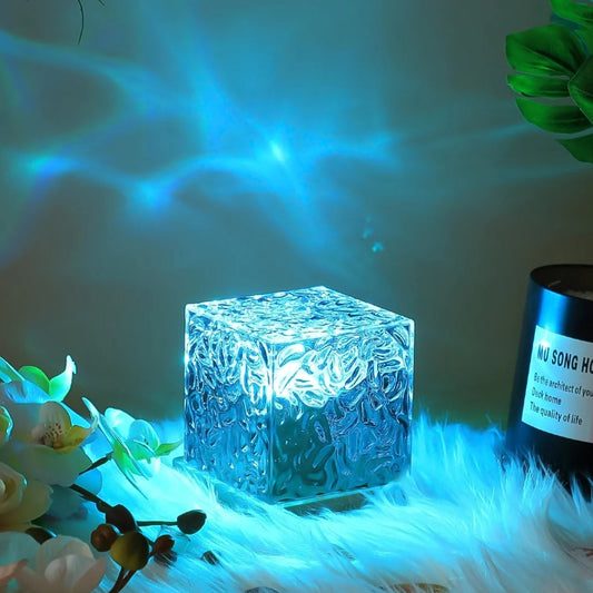Ocean Wave Projector Lamp – Remote Control LED Light | Styleva