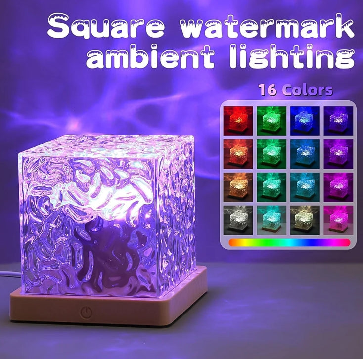 Ocean Wave Projector Lamp – Remote Control LED Light | Styleva
