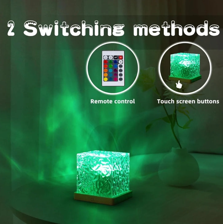 Ocean Wave Projector Lamp – Remote Control LED Light | Styleva
