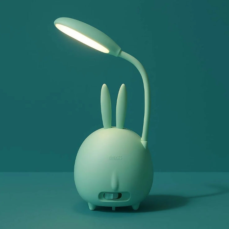 Bunny LED Desk Lamp – Adjustable Neck with USB Charging