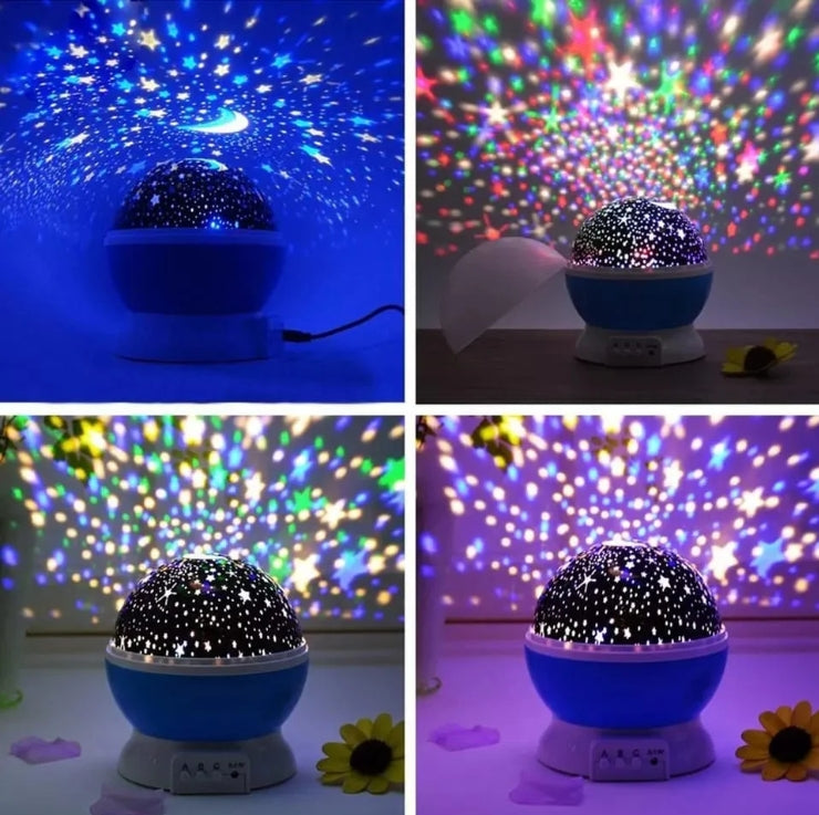 Star Projector Night Lamp – Rotating Colour Change | Indo Glow