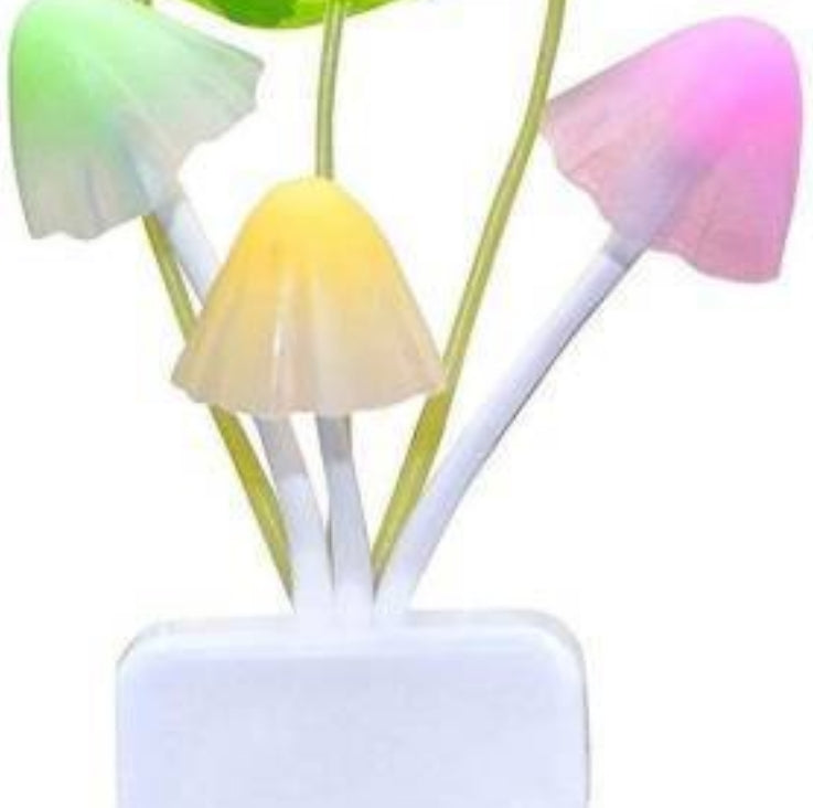Mushroom Night Light – LED Sensor Lamp (Colorful) | Deodap