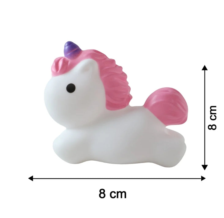 Unicorn LED Night Light, Cute Silicone Bedside Lamp for Kids (1 Pc)